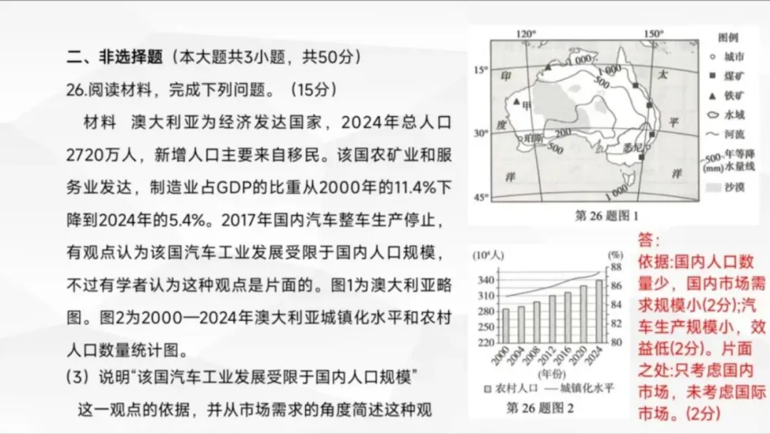 【第52期】2026年高考地理试卷评析系列微课(浙江卷)——永年区高中地理耿丽敏名师工作室联合打造-第13张图片-四季读书网 【第52期】2026年高考地理试卷评析系列微课(浙江卷)——永年区高中地理耿丽敏名师工作室联合打造-第13张图片-四季读书网