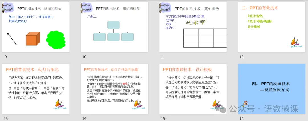 初中信息技术7-9年级上下册课件教案+中考资料,免费领取!-第9张图片-四季读书网