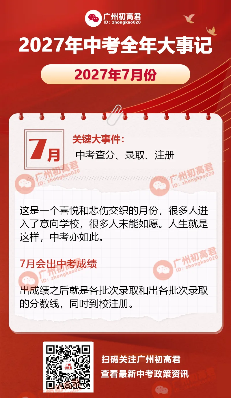 收藏!2027年中考全年大事记一览,8月份就需要开始规划了!-第12张图片-四季读书网 收藏!2027年中考全年大事记一览,8月份就需要开始规划了!-第12张图片-四季读书网