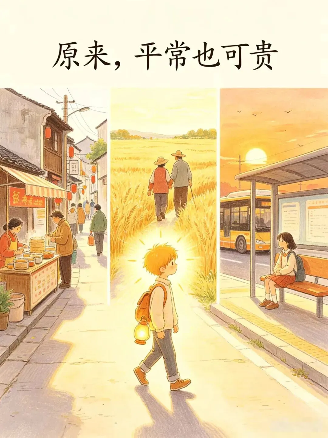 中考真题|原来,平常也可贵-第1张图片-四季读书网