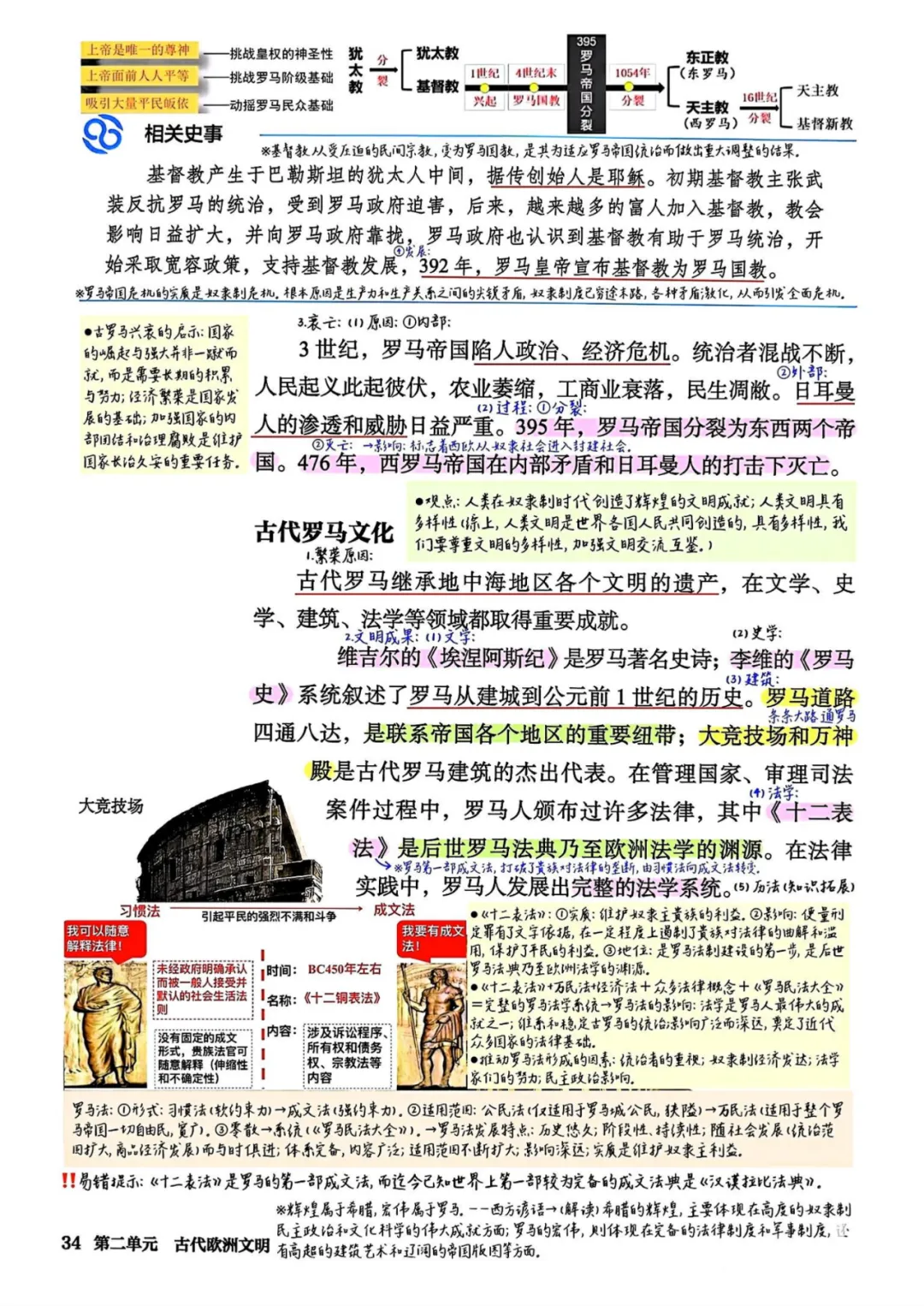 九年级历史新教材提前背!暑假提前背,中考倍轻松!(六)-第7张图片-四季读书网