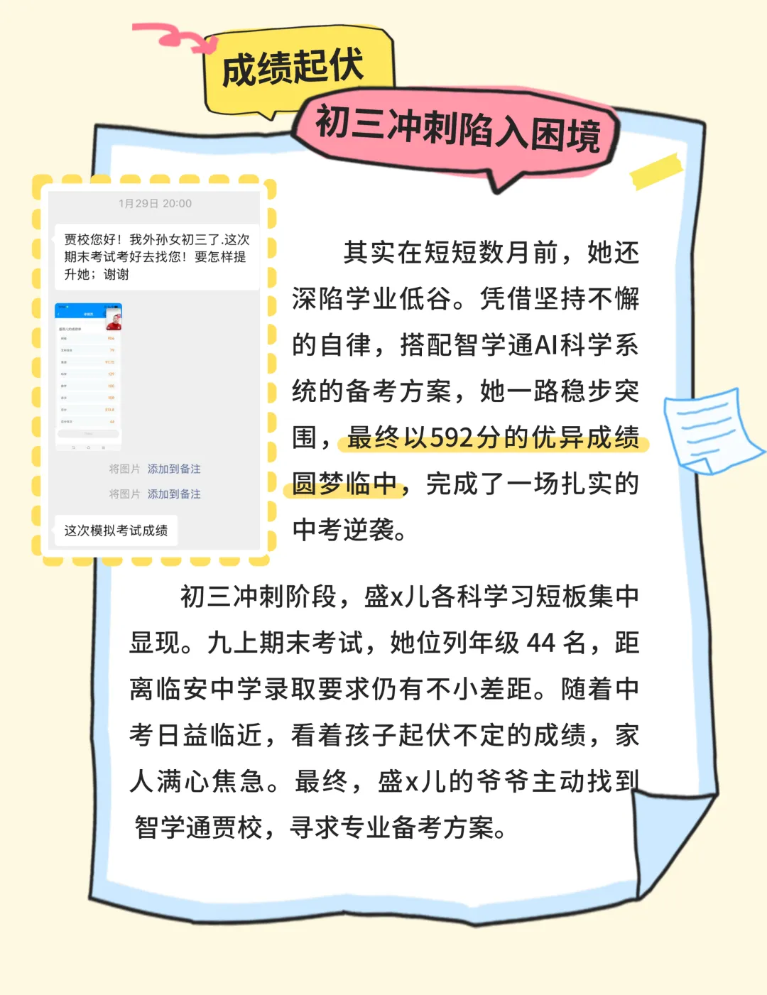 风雨逐梦重高,智学通相伴同行|盛x儿中考逆袭圆梦临安中学-第3张图片-四季读书网