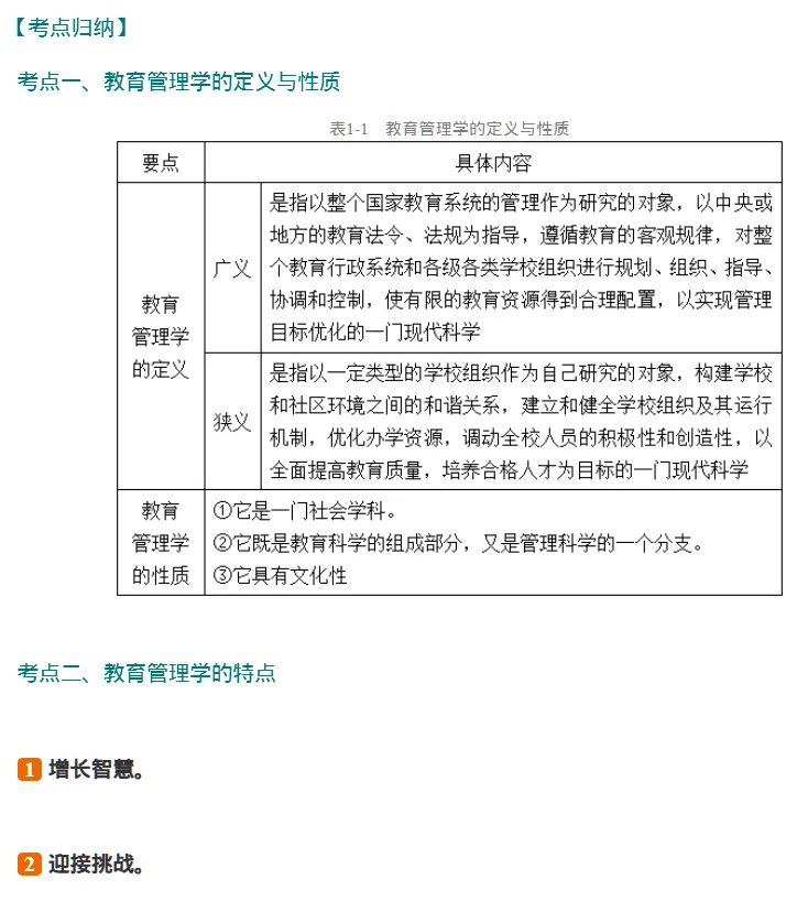 圣才陈孝彬《教育管理学》(第4版)考研笔记核心考点课后习题含2026年详解 [电子版]-第8张图片-四季读书网