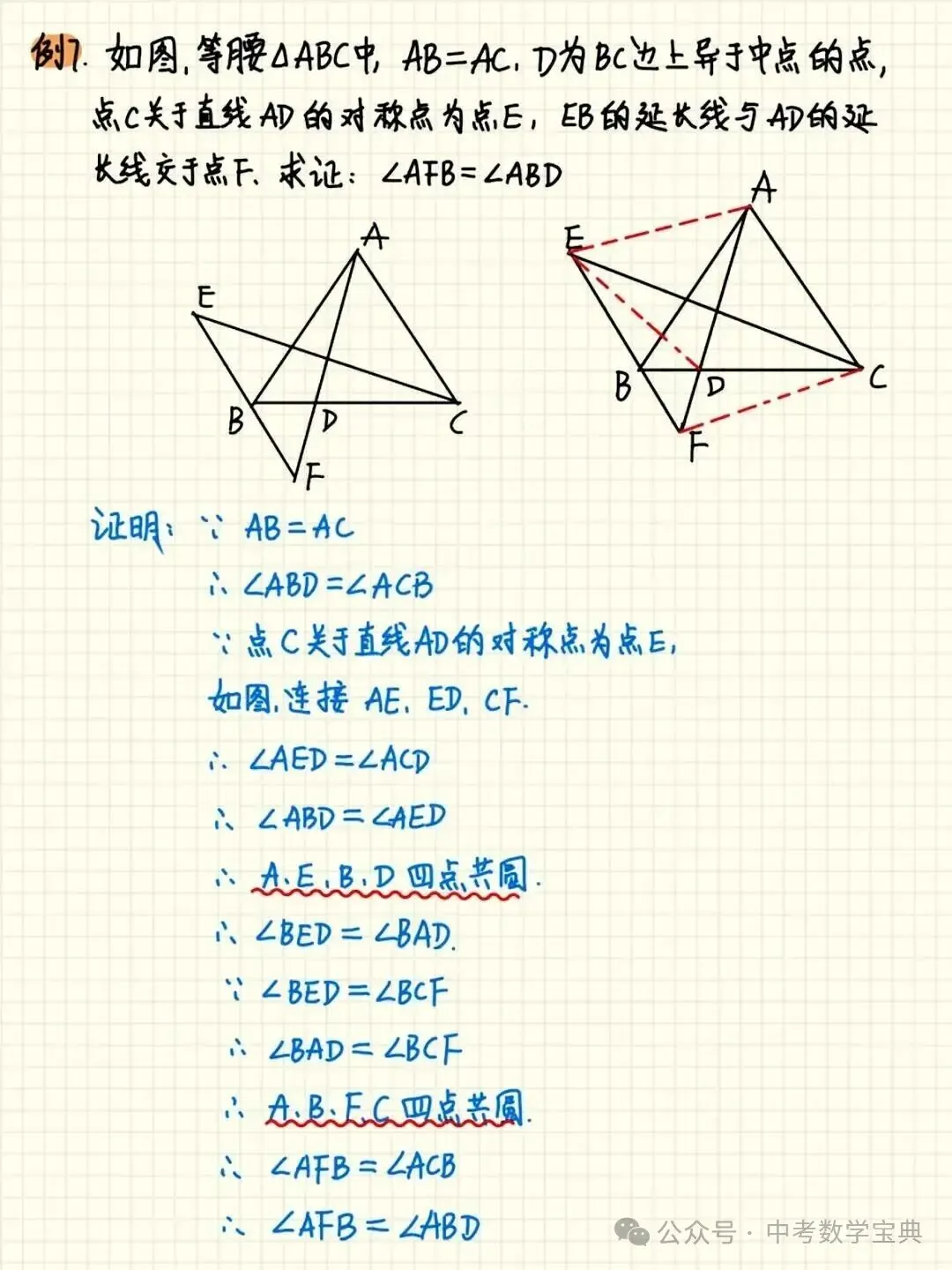 中考数学:隐形圆(辅助圆)的辅助线添加技巧-第9张图片-四季读书网