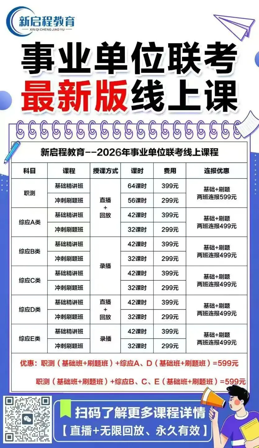【下载真题】甘肃省2026年下半年事业单位联考发布时间!-第7张图片-四季读书网 【下载真题】甘肃省2026年下半年事业单位联考发布时间!-第7张图片-四季读书网