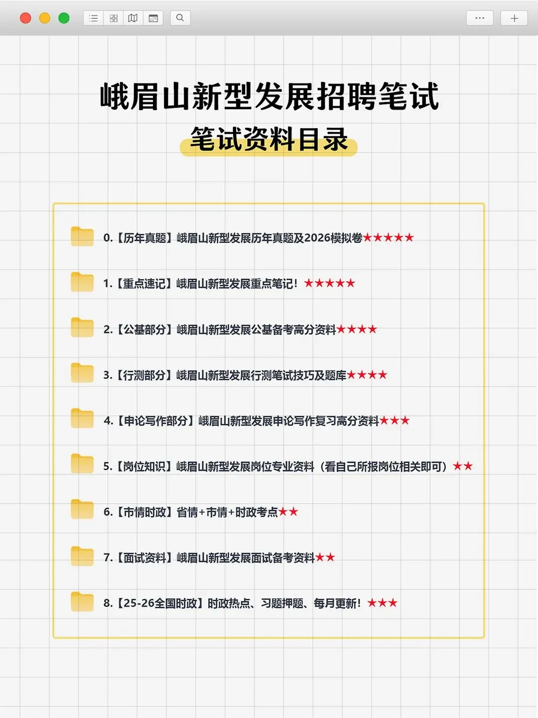 刷完峨眉山新型发展笔试真题,上岸稳了-第7张图片-四季读书网