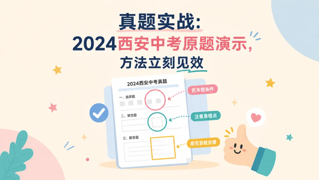 西安中考英语阅读丢分严重?一个口诀让孩子从60分冲到90分-第5张图片-四季读书网 西安中考英语阅读丢分严重?一个口诀让孩子从60分冲到90分-第5张图片-四季读书网
