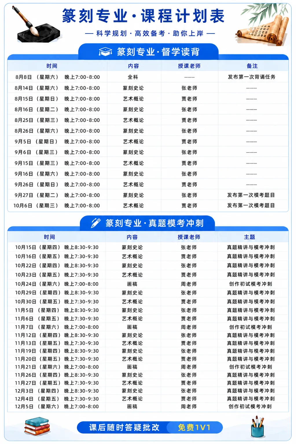 督学+模考精细批改!27级考研冲刺严训班,全程陪你到考前一秒!-第20张图片-四季读书网