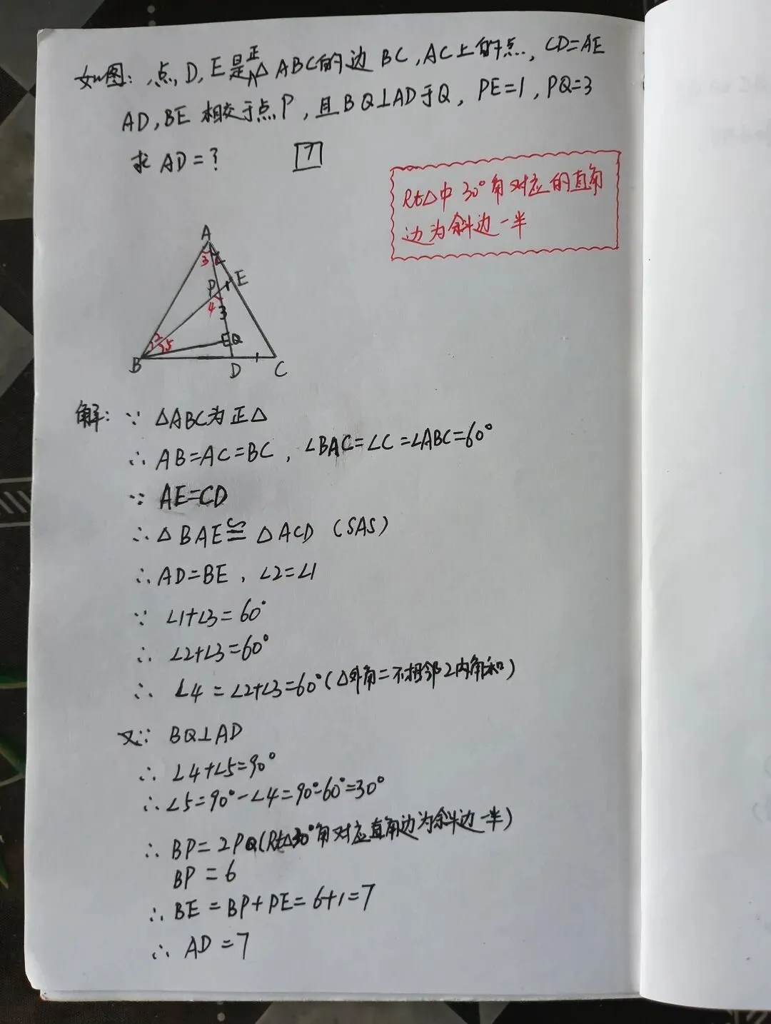 中考几何|手拉手模型,这道堪称填空压轴题-第1张图片-四季读书网
