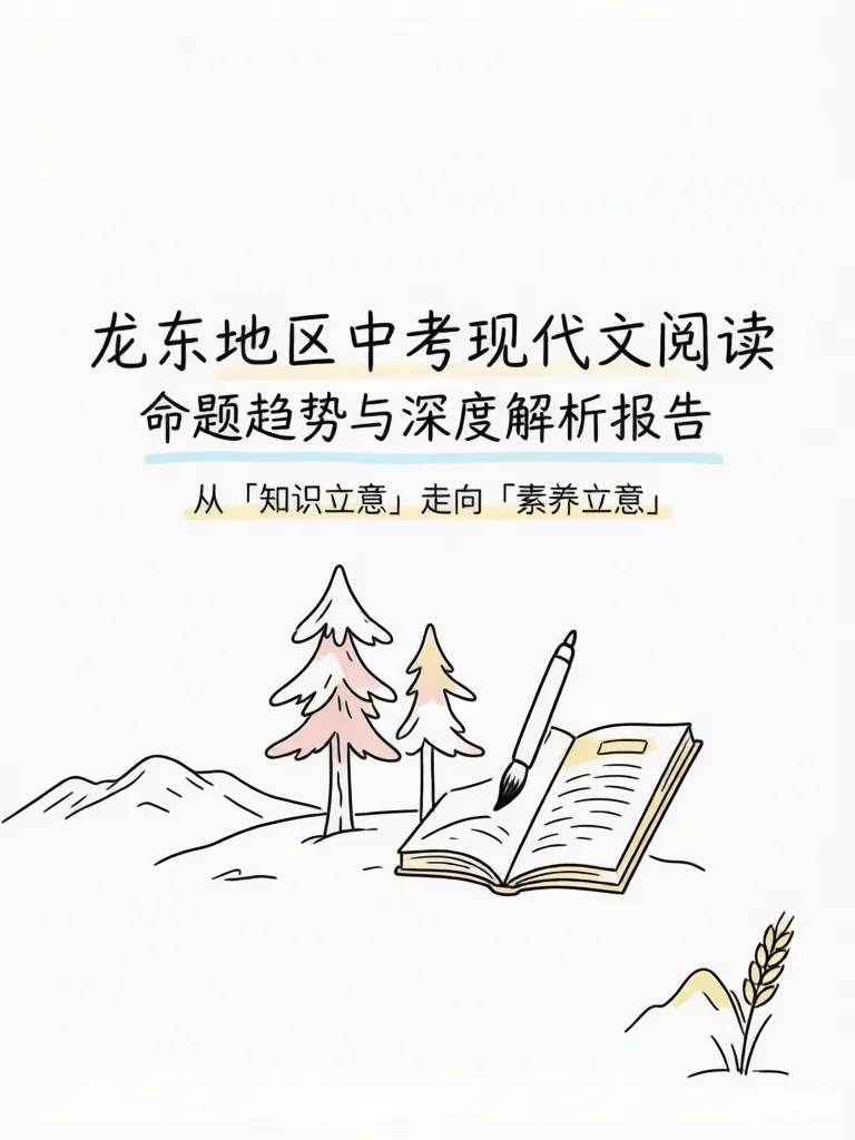 黑龙江省龙东地区中考现代文阅读命题趋势-第1张图片-四季读书网