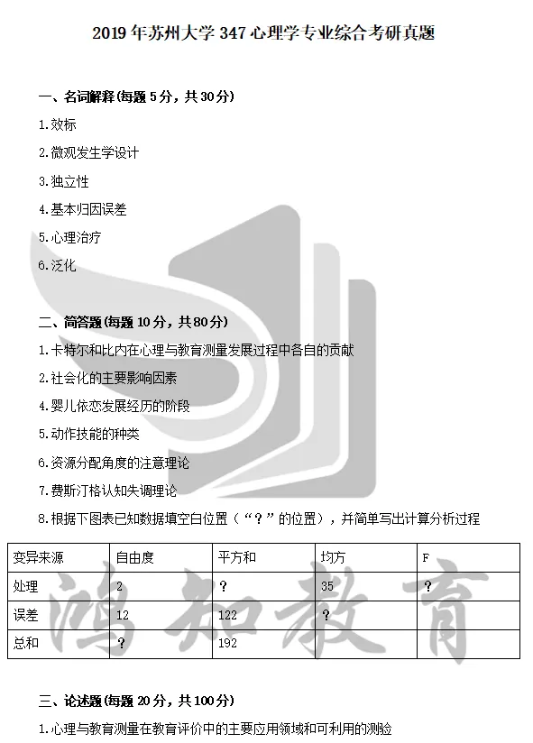 2011-2026年苏大应用心理347考研真题及答案+27考研专业课资料合集-第14张图片-四季读书网 2011-2026年苏大应用心理347考研真题及答案+27考研专业课资料合集-第14张图片-四季读书网