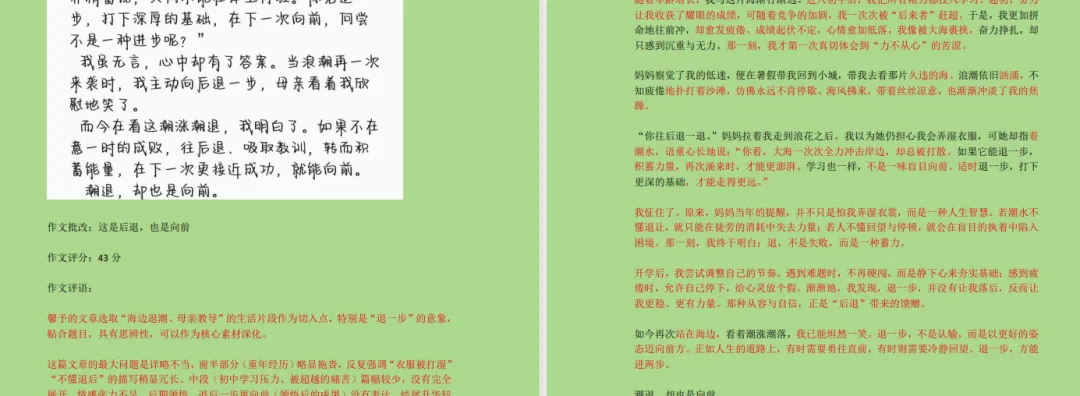 即将开课:2027中考读写暑期锻造营学习说明书-第5张图片-四季读书网