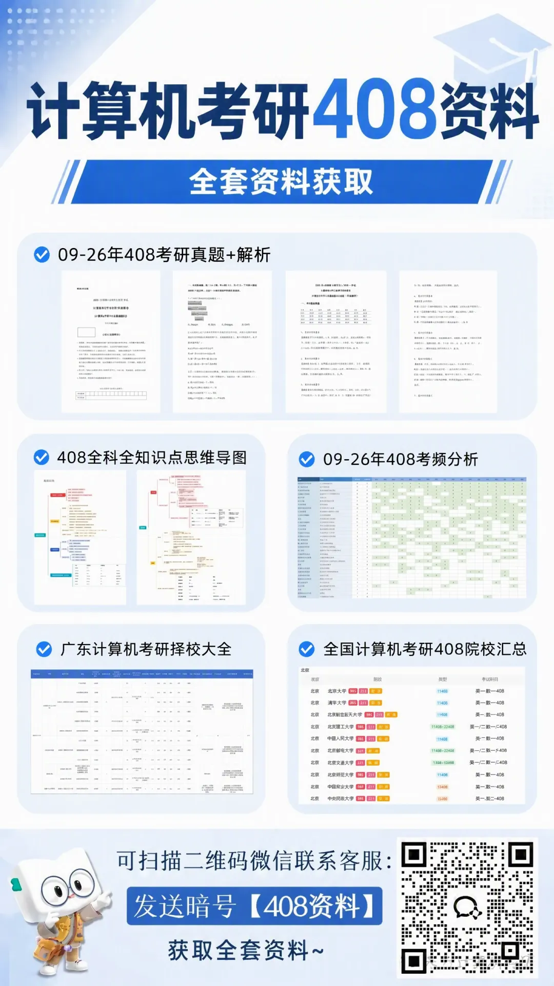 28计算机考研看过来!408真题集和择校规划等你来拿!-第1张图片-四季读书网