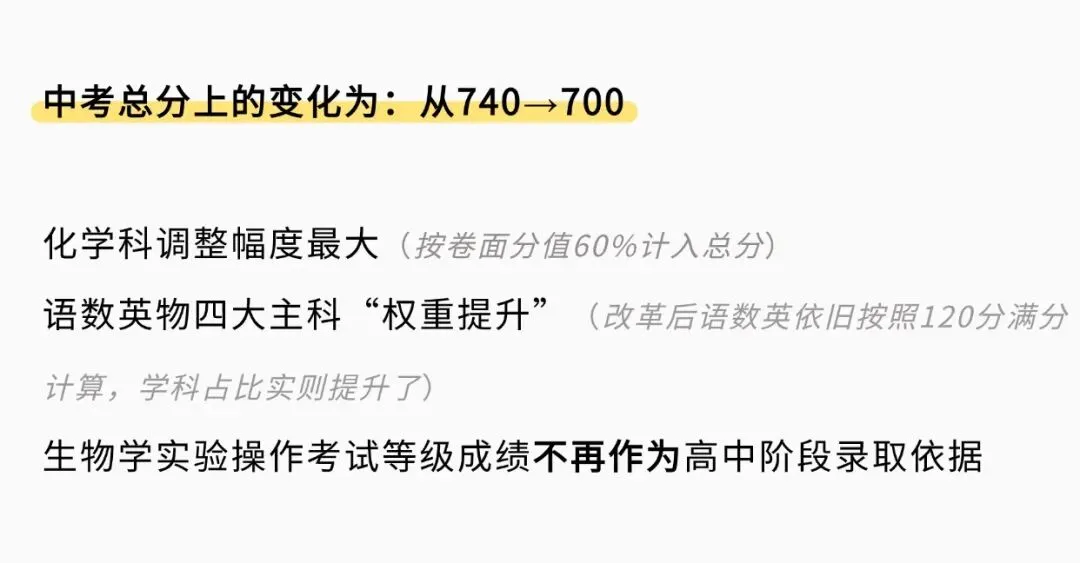 山中考总分将降至700分,2027中考生注意这些变化!-第3张图片-四季读书网