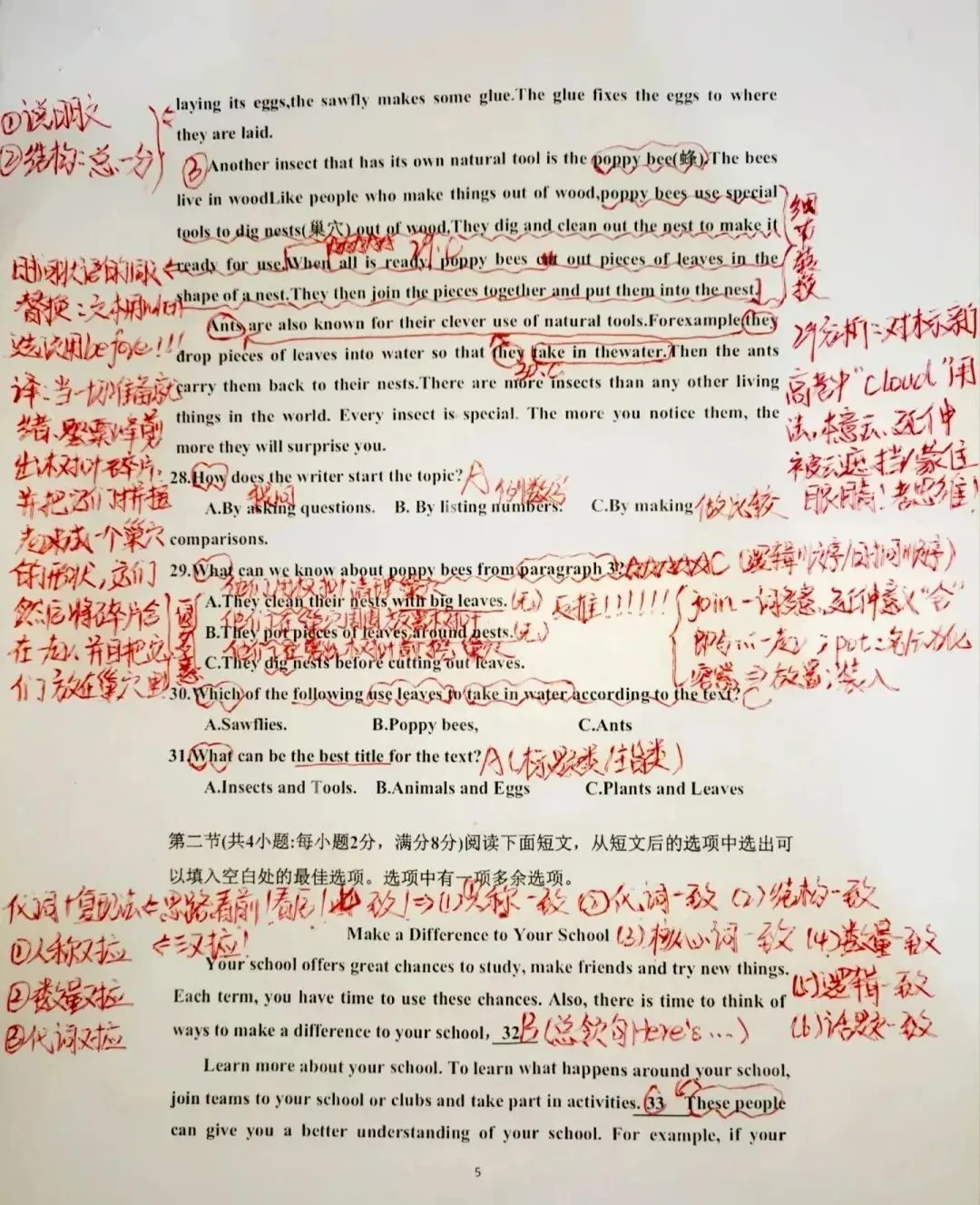 【中考真题】2025年湖南省中考英语试题+答案-第14张图片-四季读书网