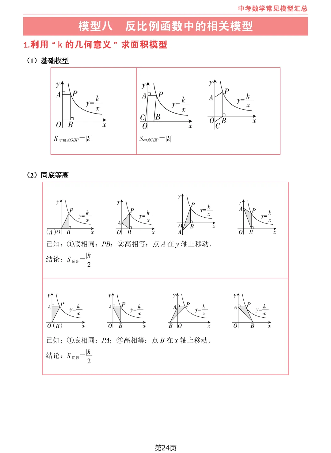 中考数学10类常见模型汇总-第25张图片-四季读书网