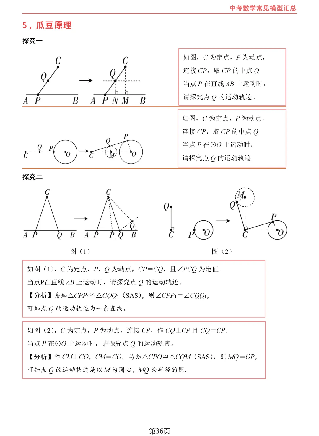 中考数学10类常见模型汇总-第37张图片-四季读书网