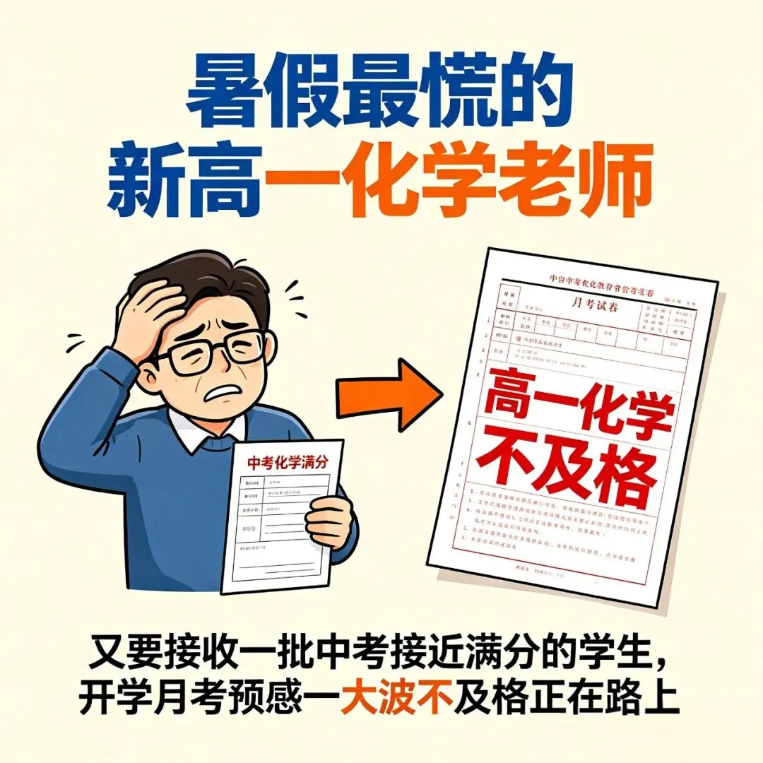 暑假里最慌的,怕是新高一化学老师:中考接近满分的孩子,开学很容易考不及格-第1张图片-四季读书网 暑假里最慌的,怕是新高一化学老师:中考接近满分的孩子,开学很容易考不及格-第1张图片-四季读书网