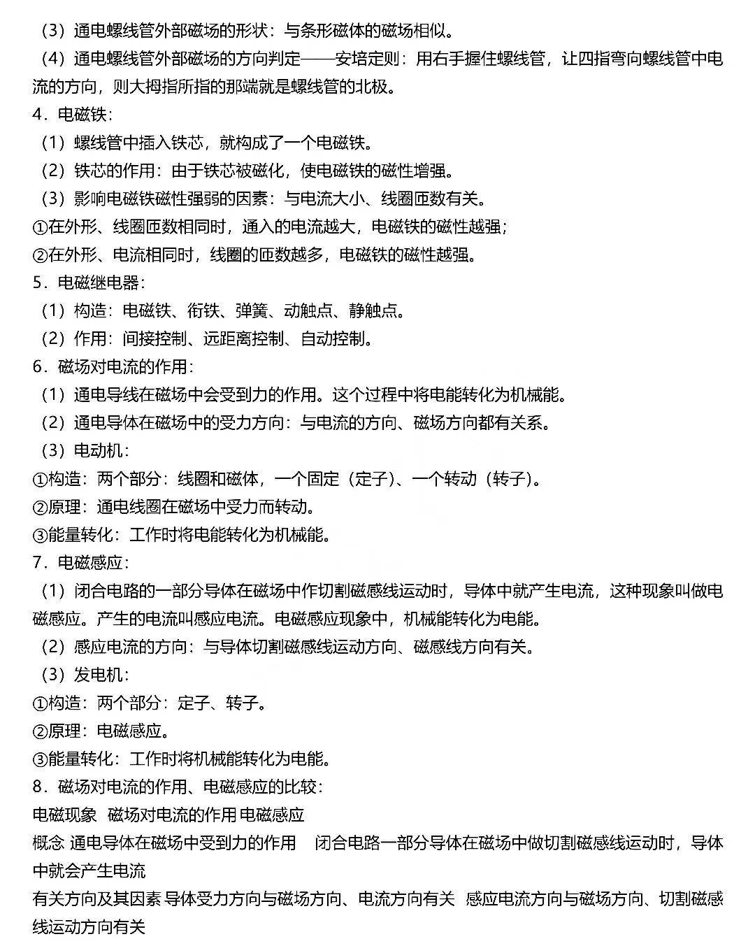 【知识归纳】中考物理必背考点归纳!(值得收藏)-第21张图片-四季读书网 【知识归纳】中考物理必背考点归纳!(值得收藏)-第21张图片-四季读书网