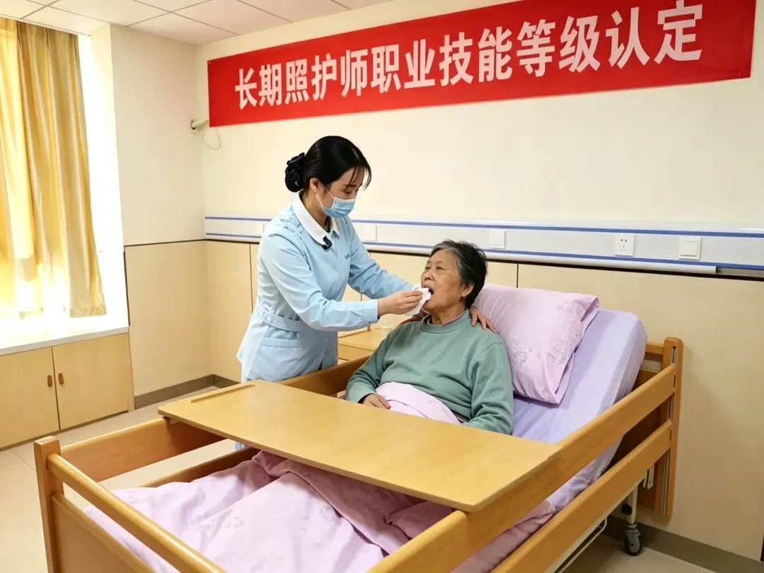 长期照护师初级 真题实操(第3期):协助老人床上半坐位自主进食-第4张图片-四季读书网 长期照护师初级 真题实操(第3期):协助老人床上半坐位自主进食-第4张图片-四季读书网