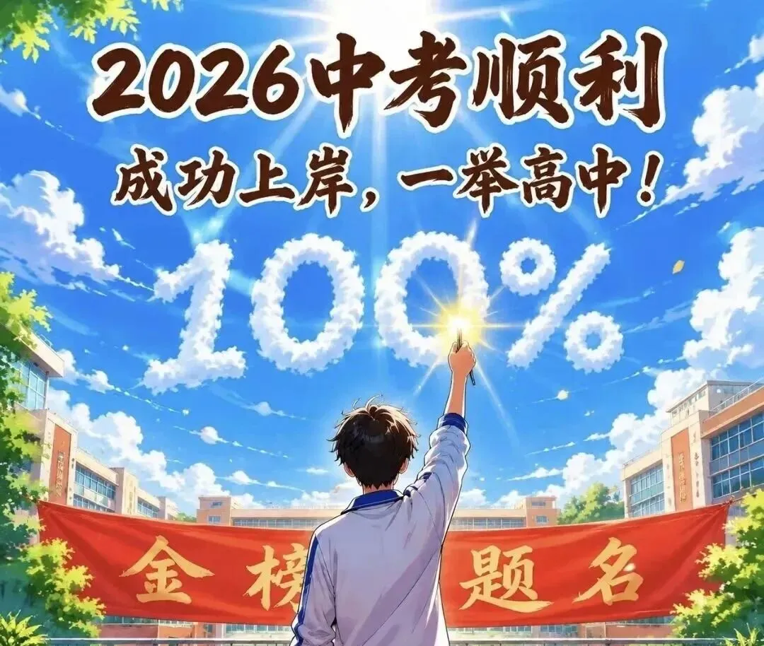 2026 中考第三弹 成功上岸!-第1张图片-四季读书网 2026 中考第三弹 成功上岸!-第1张图片-四季读书网