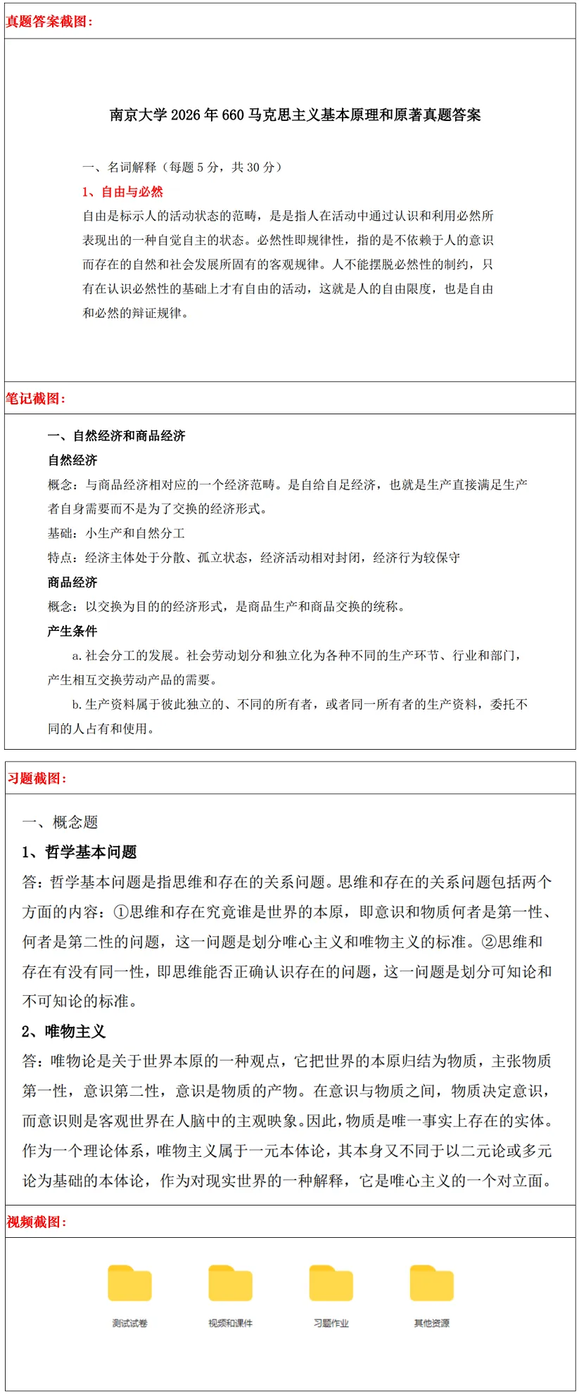 南京大学2027考研真题资料 | 南京大学马克思主义理论考研649马克思主义基本理论846专业综合基础真题答案笔记题库|持续更新中……-第12张图片-四季读书网 南京大学2027考研真题资料 | 南京大学马克思主义理论考研649马克思主义基本理论846专业综合基础真题答案笔记题库|持续更新中……-第12张图片-四季读书网