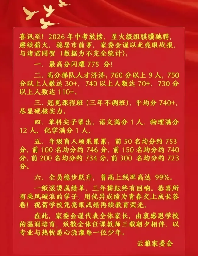 最高分790!2026广州76校中考成绩汇总,公办民办实力对比-第4张图片-四季读书网