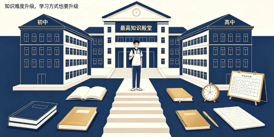 中考高分≠高中优秀!重构高中学习新格局,新高一暑期必修课!-第2张图片-四季读书网