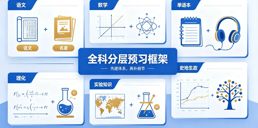 中考高分≠高中优秀!重构高中学习新格局,新高一暑期必修课!-第4张图片-四季读书网