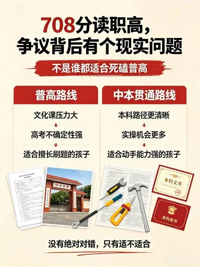 广州中考708分不上普高去职高,家长群吵翻了!-第3张图片-四季读书网 广州中考708分不上普高去职高,家长群吵翻了!-第3张图片-四季读书网