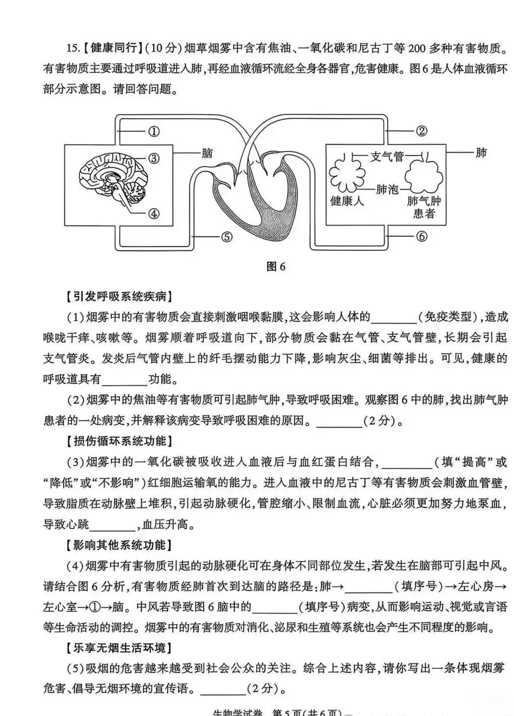 陕西2026年中考真题地理&生物卷!-第12张图片-四季读书网 陕西2026年中考真题地理&生物卷!-第12张图片-四季读书网