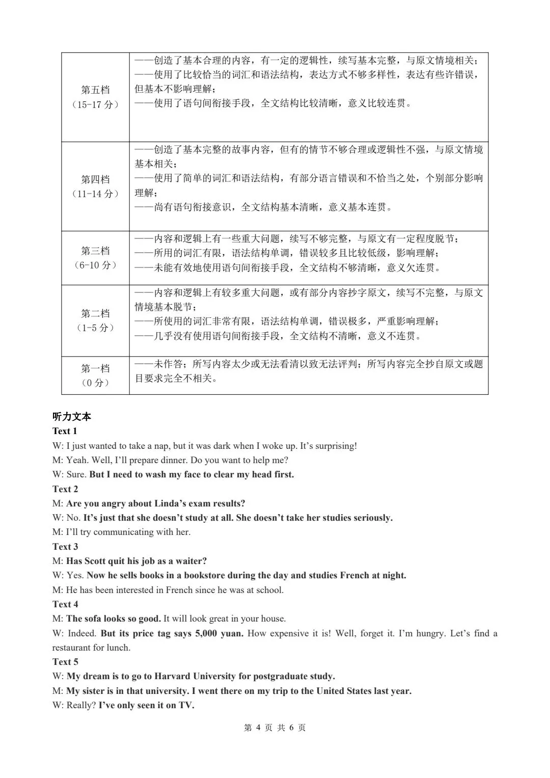 浙江省县域教研联盟高三模拟考试英语试题-第14张图片-四季读书网