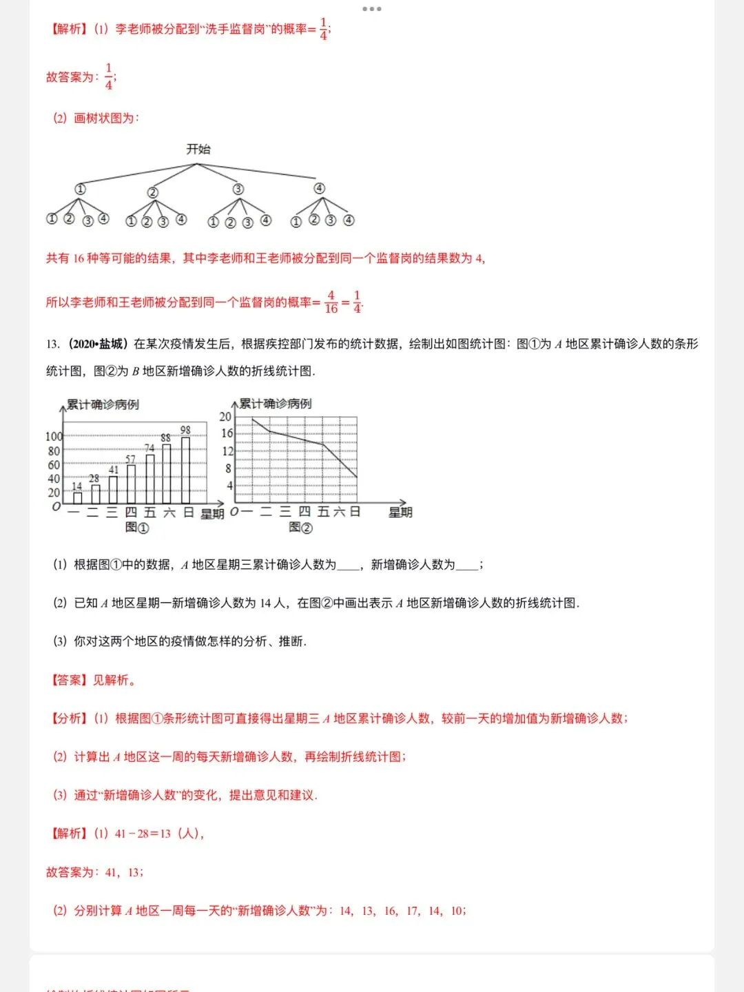 「中考数学」复习讲义+练习55专题—55 现实生活中的中考数学-第11张图片-四季读书网