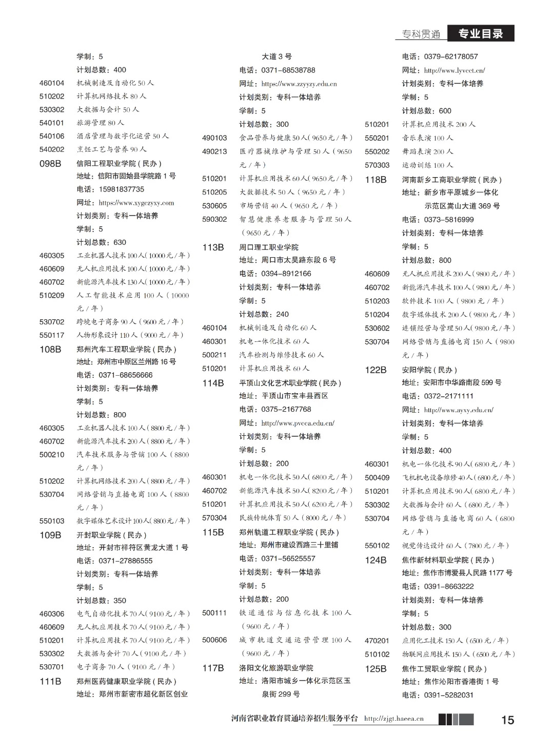【中考】注意!河南省3+2和5年制(专科贯通批)今日17点志愿填报截止-第17张图片-四季读书网