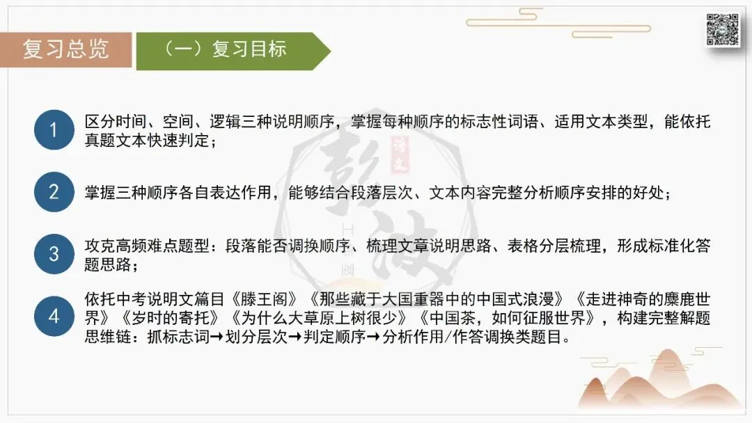 【中考专项-说明文阅读9讲】课件+文本+例文实战-02说明顺序识别与作用分析(时间空间逻辑)(5元)-第6张图片-四季读书网
