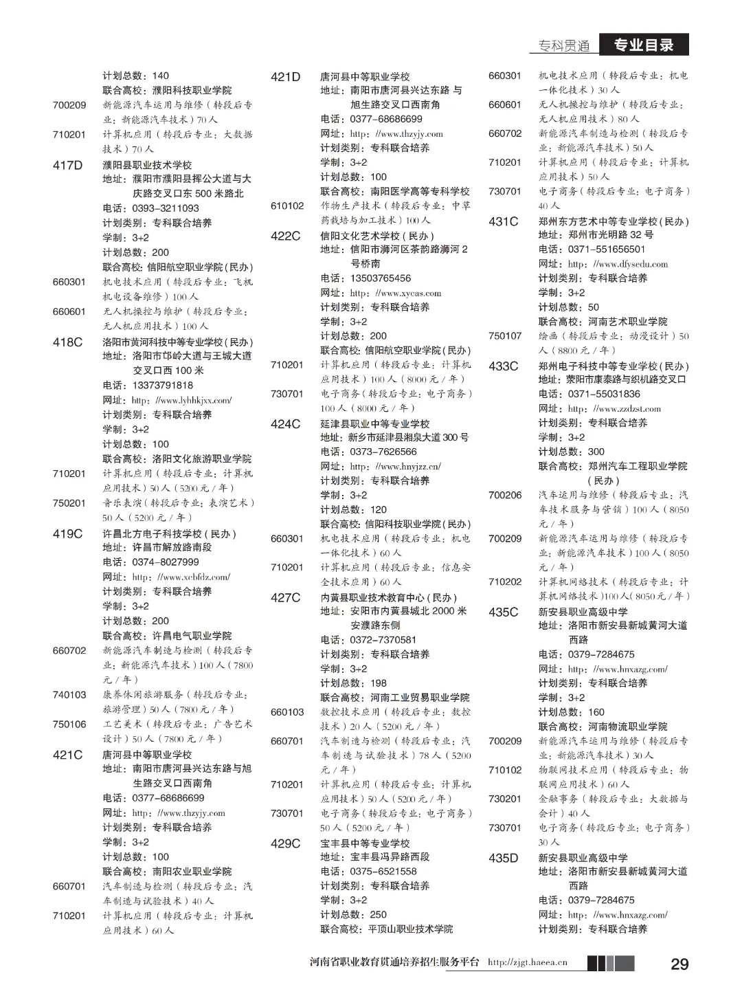 【中考】注意!河南省3+2和5年制(专科贯通批)今日17点志愿填报截止-第31张图片-四季读书网