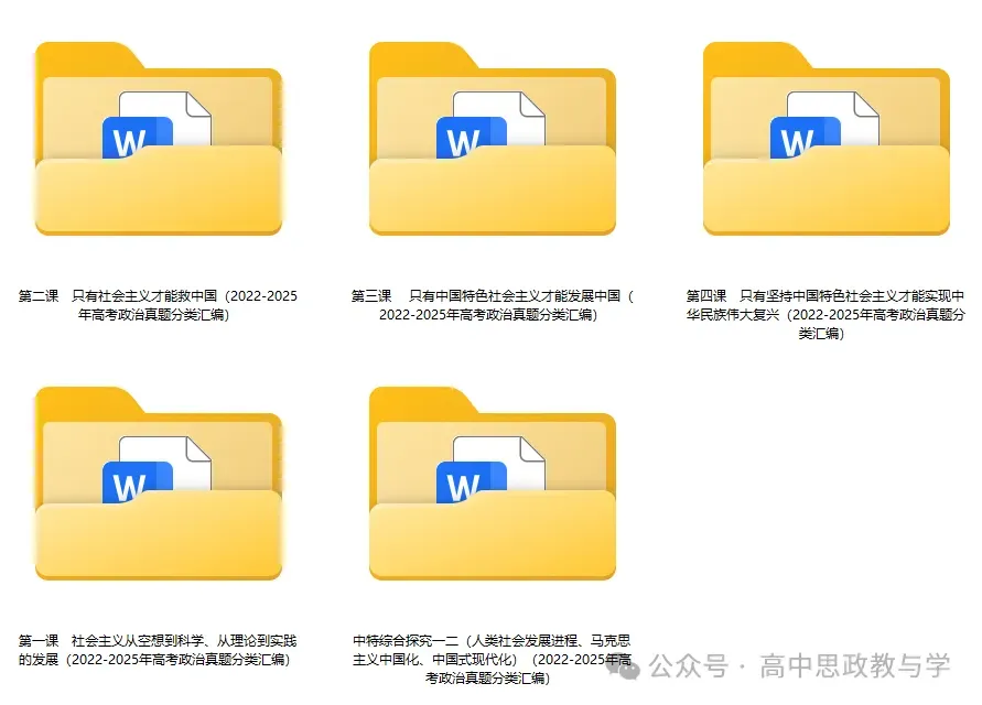 2022-2025年高考政治真题分类汇编(按课分类细化到考点含考情统计)7本书59课完整版-第4张图片-四季读书网 2022-2025年高考政治真题分类汇编(按课分类细化到考点含考情统计)7本书59课完整版-第4张图片-四季读书网