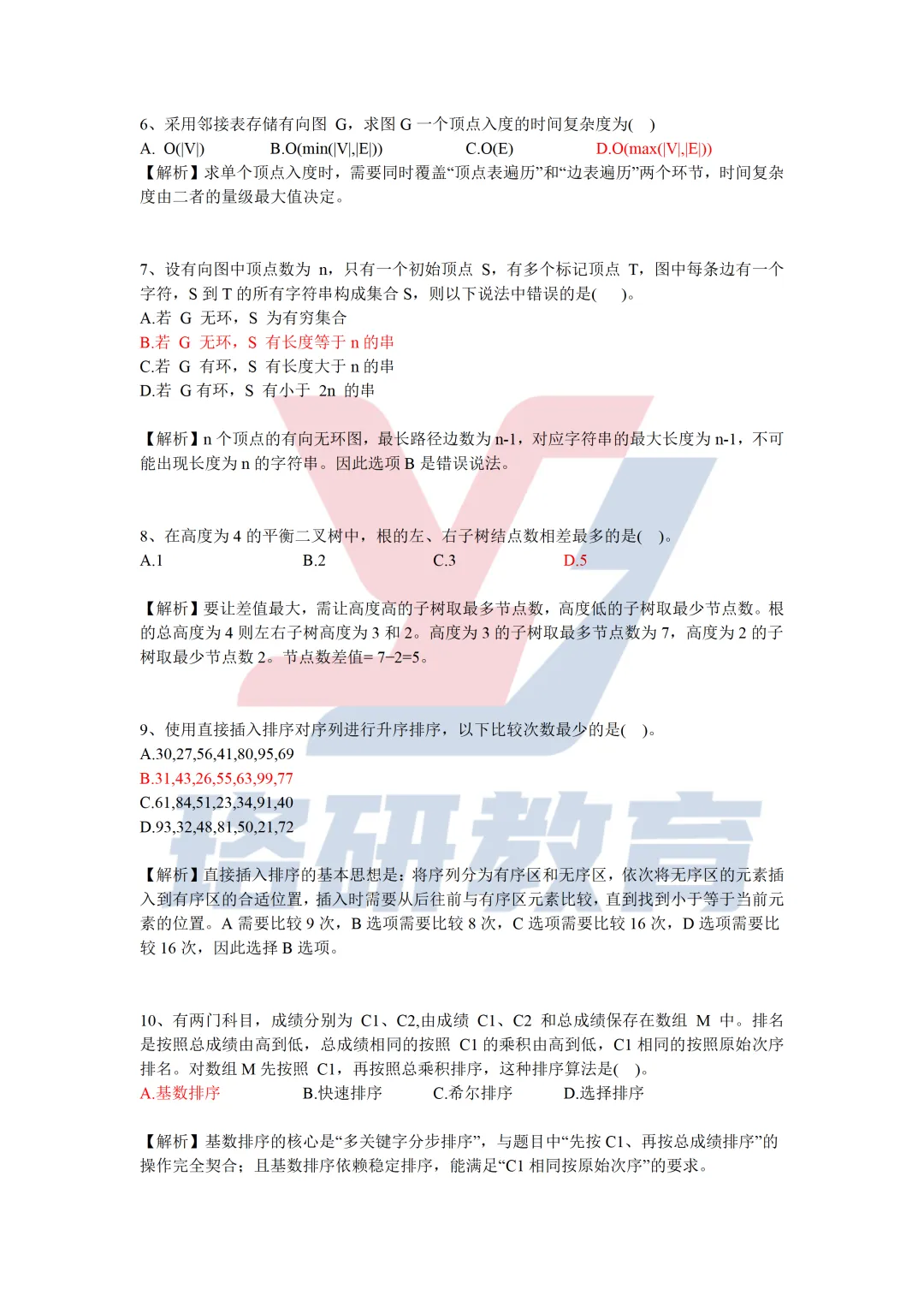 408真题剖析!27将重点考察这几个知识点!-第4张图片-四季读书网 408真题剖析!27将重点考察这几个知识点!-第4张图片-四季读书网