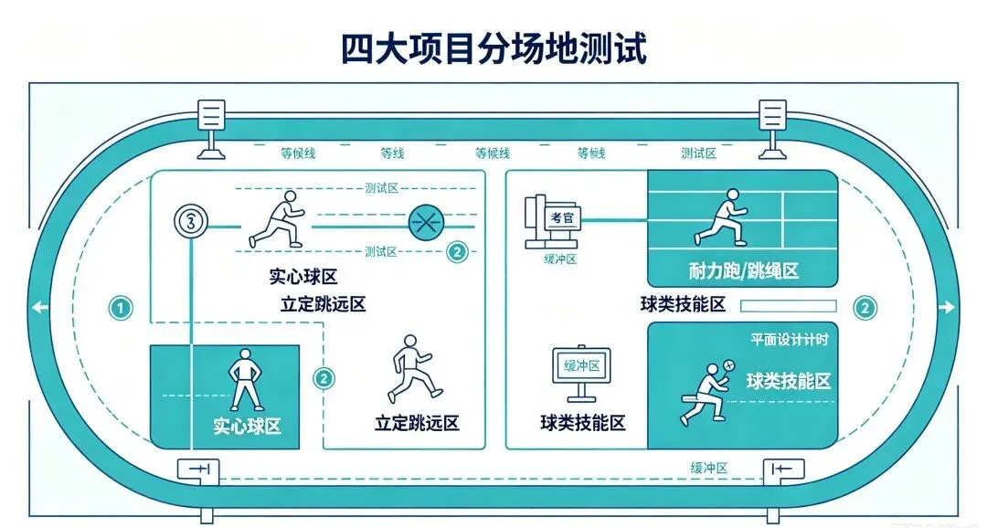 2026 陕西中考体育现场测试完整全流程(全省统一 + 西安本地细则)-第3张图片-四季读书网 2026 陕西中考体育现场测试完整全流程(全省统一 + 西安本地细则)-第3张图片-四季读书网