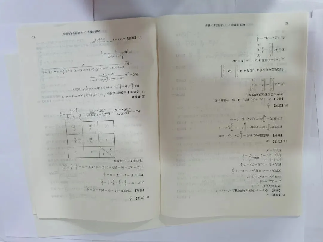 2020年2021年2022年考研数学一真题及答案-第5张图片-四季读书网 2020年2021年2022年考研数学一真题及答案-第5张图片-四季读书网