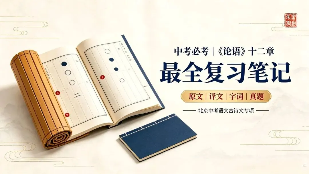 中考必考|《论语》十二章 最全复习笔记(原文+译文+字词+真题)-第2张图片-四季读书网