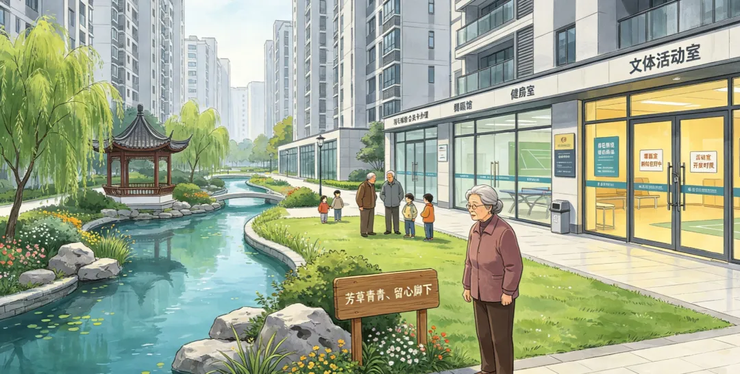 【从漫画看真题】2018年国考地市级-第三题:城市公共空间(城市更新)-第2张图片-四季读书网