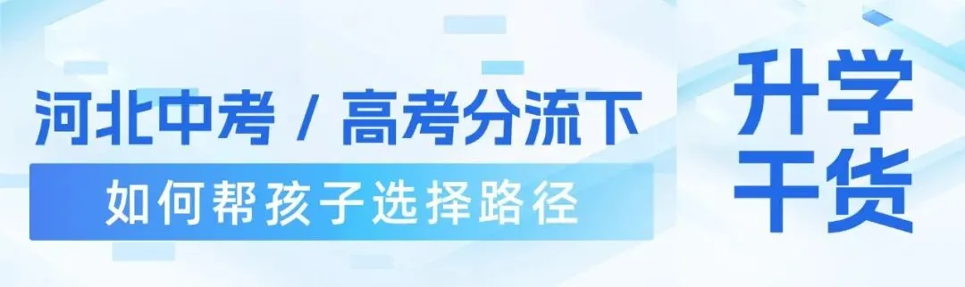 河北中考/高考分流下,如何帮孩子选择路径-第1张图片-四季读书网