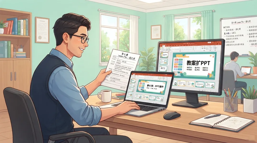 教案→PPT、成绩表、试卷 PDF:WorkBuddy 干掉教师三类文档体力活-第2张图片-四季读书网