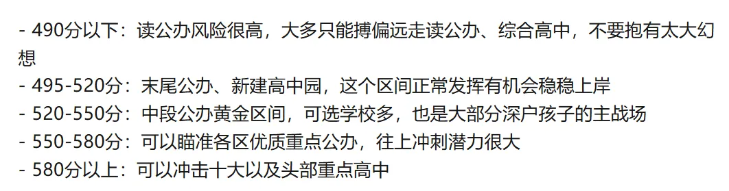 2027届深圳中考|深户、非深户 | 考多少分,才能冲上公办普高?建议收藏→-第2张图片-四季读书网 2027届深圳中考|深户、非深户 | 考多少分,才能冲上公办普高?建议收藏→-第2张图片-四季读书网