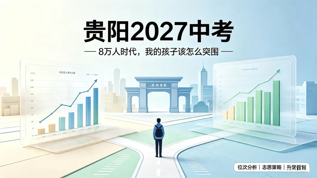 魏老师谈贵阳2027中考:8万人时代,我的孩子该怎么突围?-第1张图片-四季读书网 魏老师谈贵阳2027中考:8万人时代,我的孩子该怎么突围?-第1张图片-四季读书网