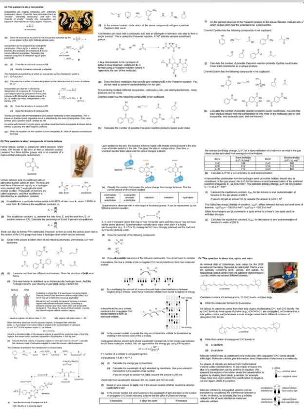 【免费领取】UKChO化学竞赛:真题解析/必备公式书/推荐备考书籍-第7张图片-四季读书网