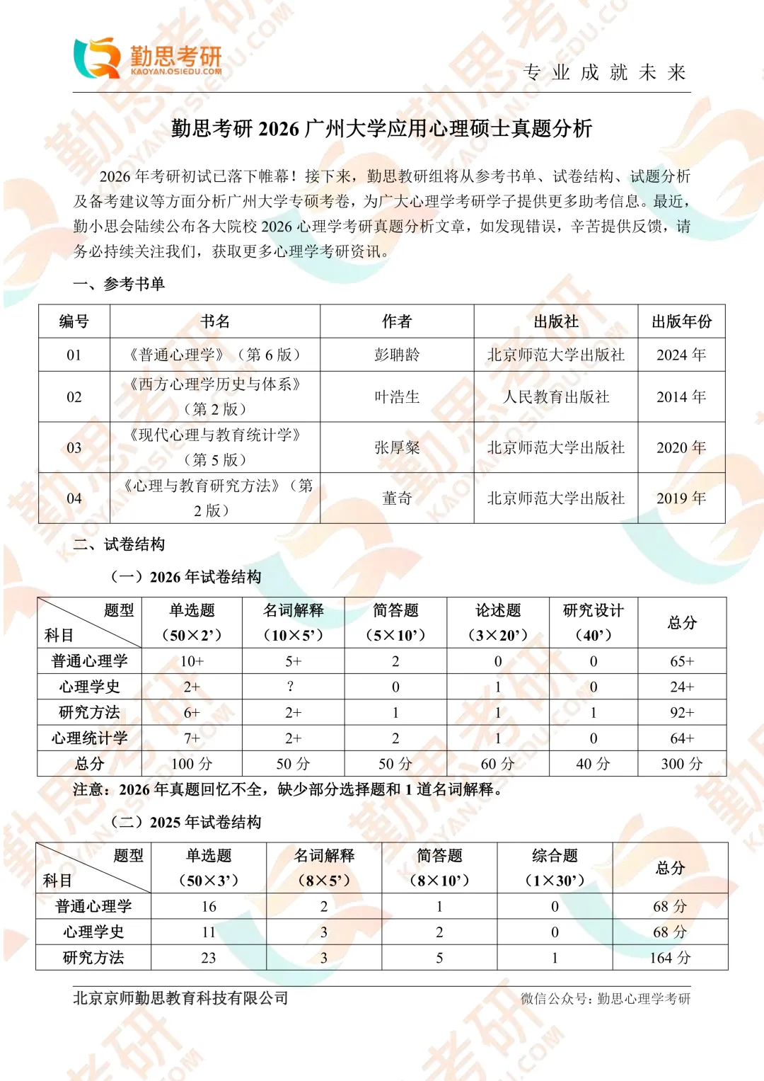 广州大学2026年应用心理347真题分析-第1张图片-四季读书网