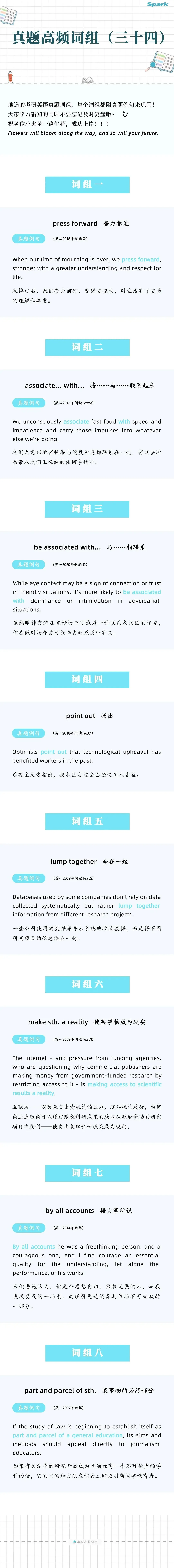 打卡上岸!考研真题高频词组 | Day34-第1张图片-四季读书网
