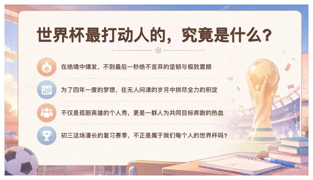 初三开学第一课:读懂冠军逻辑,好好备战中考-第6张图片-四季读书网